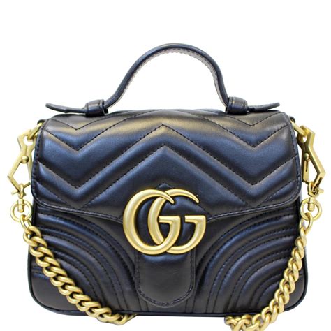 gucci super mini top handle bag|gucci marmont top handle small.